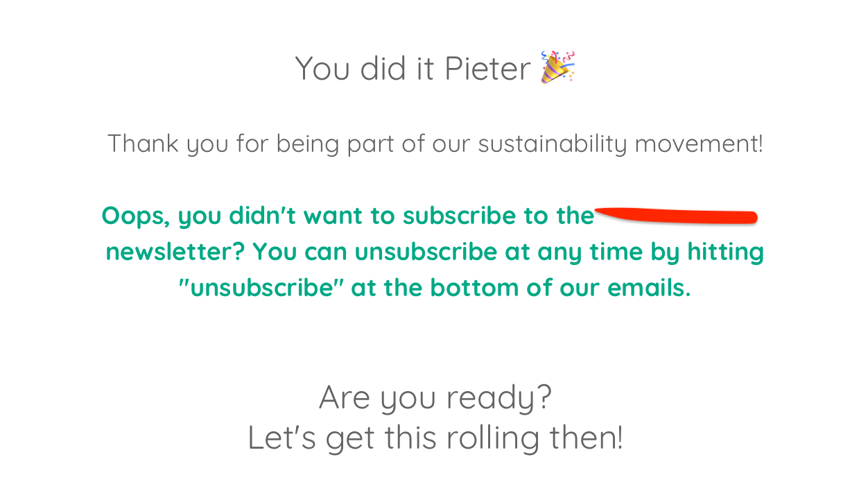 Newsletter Nightmares: I was subscribed, but I never consented