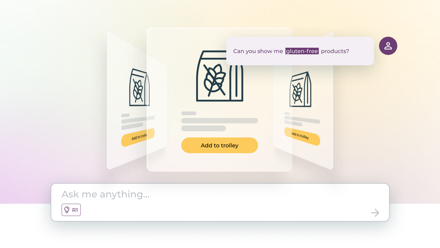 Innovating Commerce Search with a Generative AI Healthy Eating Assistant